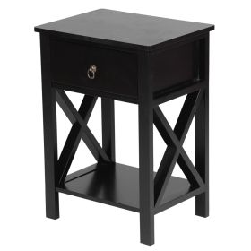 Double Layer Nightstand