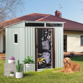 White Storage Shed With Window (6FT x 5FT)