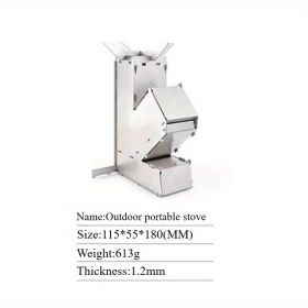 Compact Rocket Stove For Camping