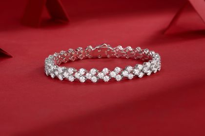 Kanong Moissanite Bracelet – Stellar Aura Edition 165mm