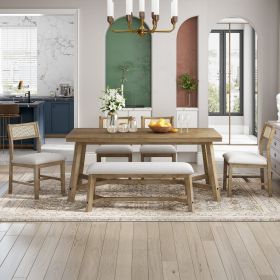 Retro Farmhouse Style Dining Set