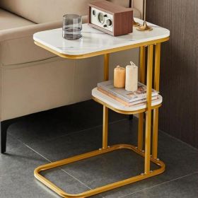 C-shaped Design Side Table