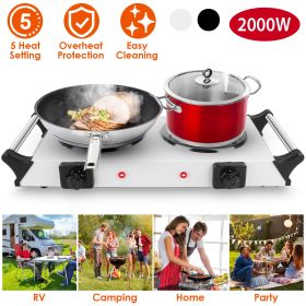 Portable 2 Burner Desktop Stove (2000 Watt)