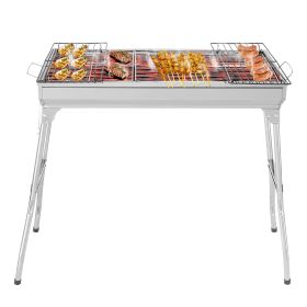 Silver Stainless Steel Barbecue