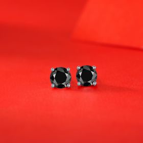 Pure Love Luxury Fashion Diamond Earrings Stud Set Mosan Diamond Silver Jewelry