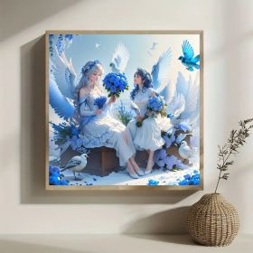 Full Diamond Round Water Diamond Art - Multiple Designs (Option: Code148)