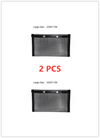 Reusable BBQ Grill Mesh Bag (Non-stick) (Option: 22x27 2 pcs)