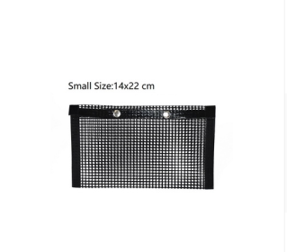 Reusable BBQ Grill Mesh Bag (Non-stick) (Option: 14x22)