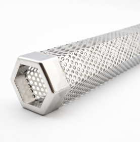 Stainless Steel Smoke Pipe (Option: 12 inches-Hexagon)