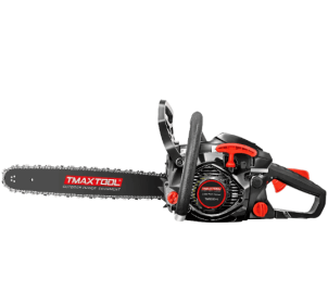TMAXTOOL 62cc 20-Inch Gas Chainsaw with 2-Stroke Engine (Option: BlackAluminium Alloy)