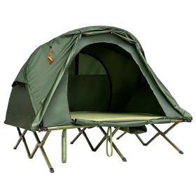 Summit Base All-Weather Camping Tent (Color: Green)
