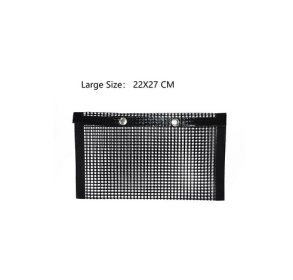 Reusable BBQ Grill Mesh Bag (Non-stick) (Option: 22x27)