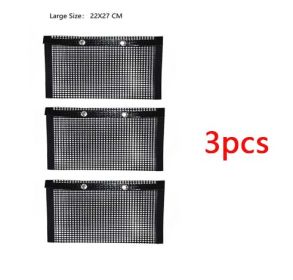 Reusable BBQ Grill Mesh Bag (Non-stick) (Option: 22x27 3pc)