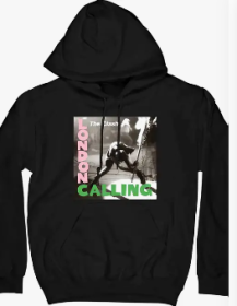 The Clash “London Calling” Pullover Hoodie (Option: XL)