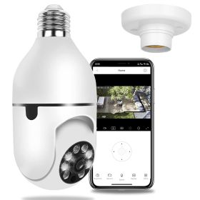 Guardian LightCam – 1080P WiFi Bulb Security Camera (Color: White)