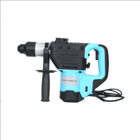 1100W SDS Plus Rotary Hammer Drill – 3 Function Heavy-Duty (Option: BlackBlue)