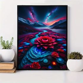 Full Diamond Round Water Diamond Art - Multiple Designs (Option: Code45)