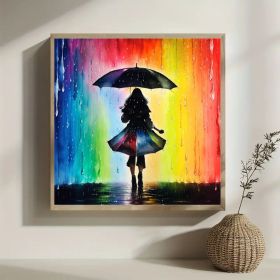 Full Diamond Round Water Diamond Art - Multiple Designs (Option: Code13)