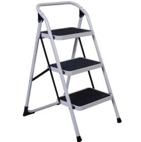 Short Handrails Step Stool (3 Steps) (Option: Tool ladders)