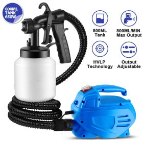650W HVLP Paint Sprayer – 800ML Portable Spray Gun (Option: 800ml)