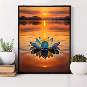 Full Diamond Round Water Diamond Art - Multiple Designs (Option: Code140)