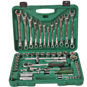 61-Piece Mechanics Socket Tool Set (Option: 61Piece)