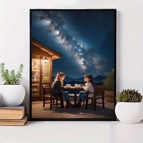 Full Diamond Round Water Diamond Art - Multiple Designs (Option: Code54)