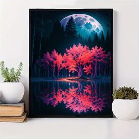 Full Diamond Round Water Diamond Art - Multiple Designs (Option: Code125)