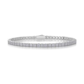 Piano Poet Moissanite Bracelet – Rivaling Natural Diamonds (Option: 165mm)