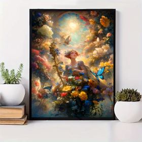 Full Diamond Round Water Diamond Art - Multiple Designs (Option: Code43)