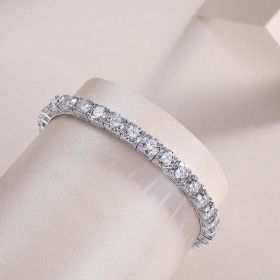 Gravitation Moissanite Bracelet – Stellar Spark Design (Option: 165mm)