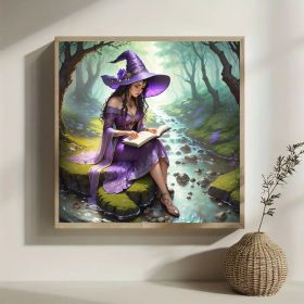 Full Diamond Round Water Diamond Art - Multiple Designs (Option: Code131)